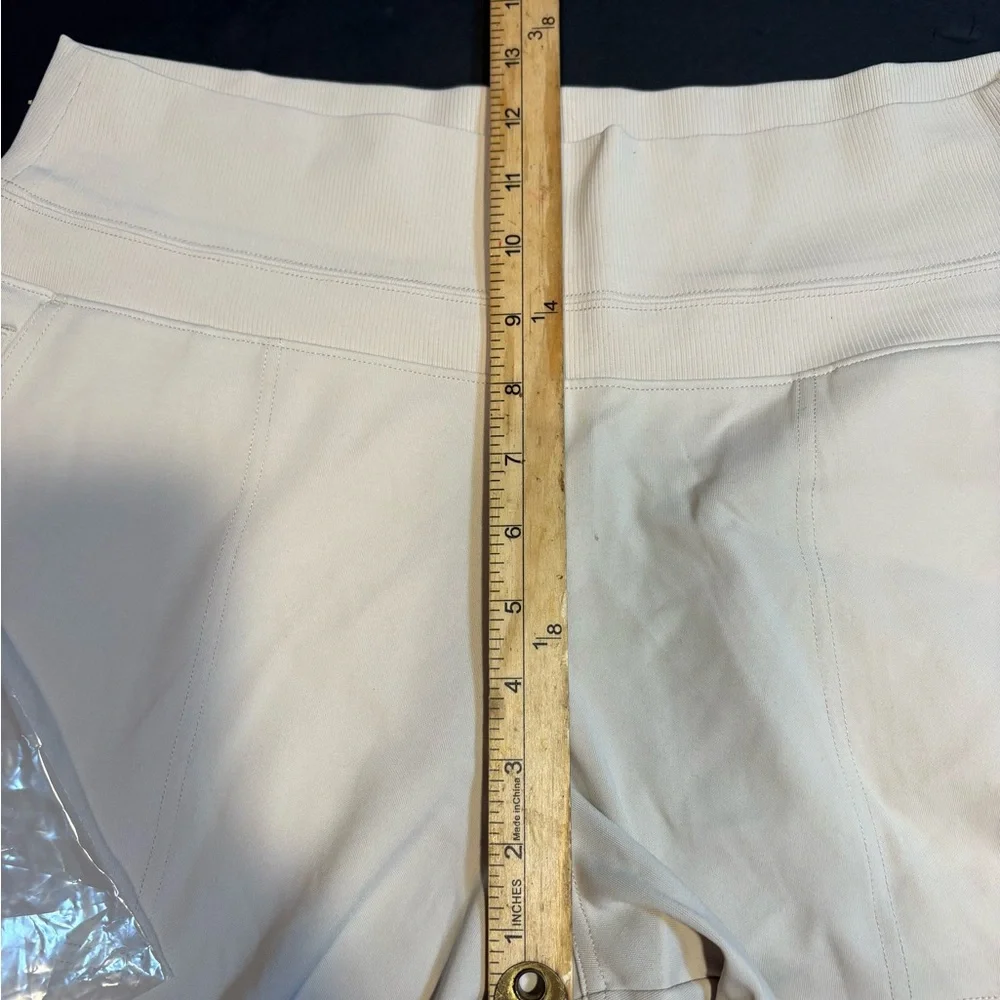 Athleta Venice Wide Leg  cream biege pants women’s large - Picture 9 of 14